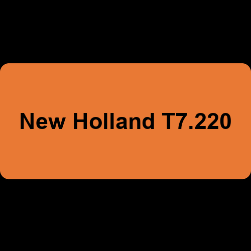 New Holland T7.220